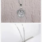 AnuJewel Heart Moissanite Pendant 15