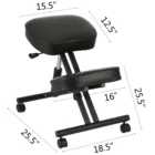 VEVOR Ergonomic Kneeling Chair 2