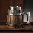 Wooden Barrel mug 1