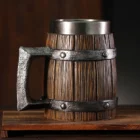 Wooden Barrel mug 12