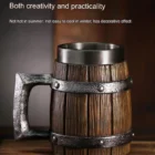 Wooden Barrel mug 8