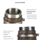 Wooden Barrel mug 9